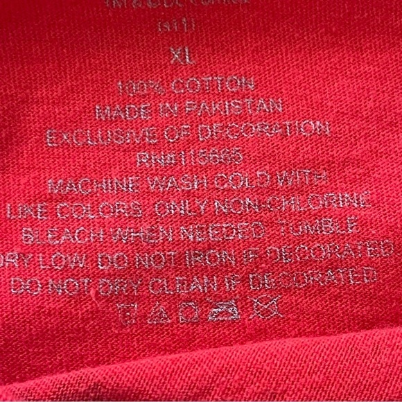 DC Comics The Flash superhero logo red men tshirt size L - Picture 5 of 7